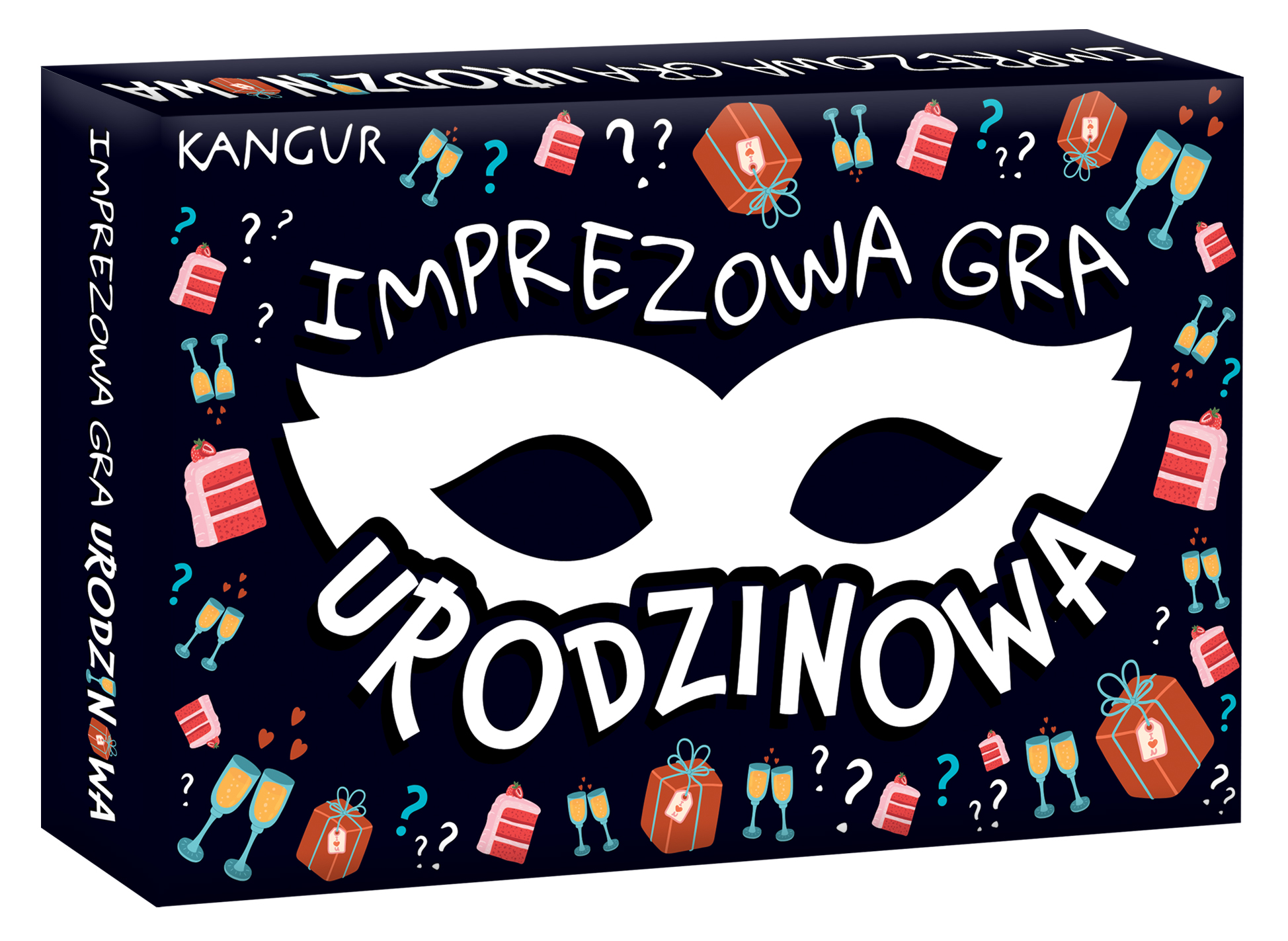 Karty KANGUR do urodzinowej zabawy z quizami i imprezowymi wyzwaniami