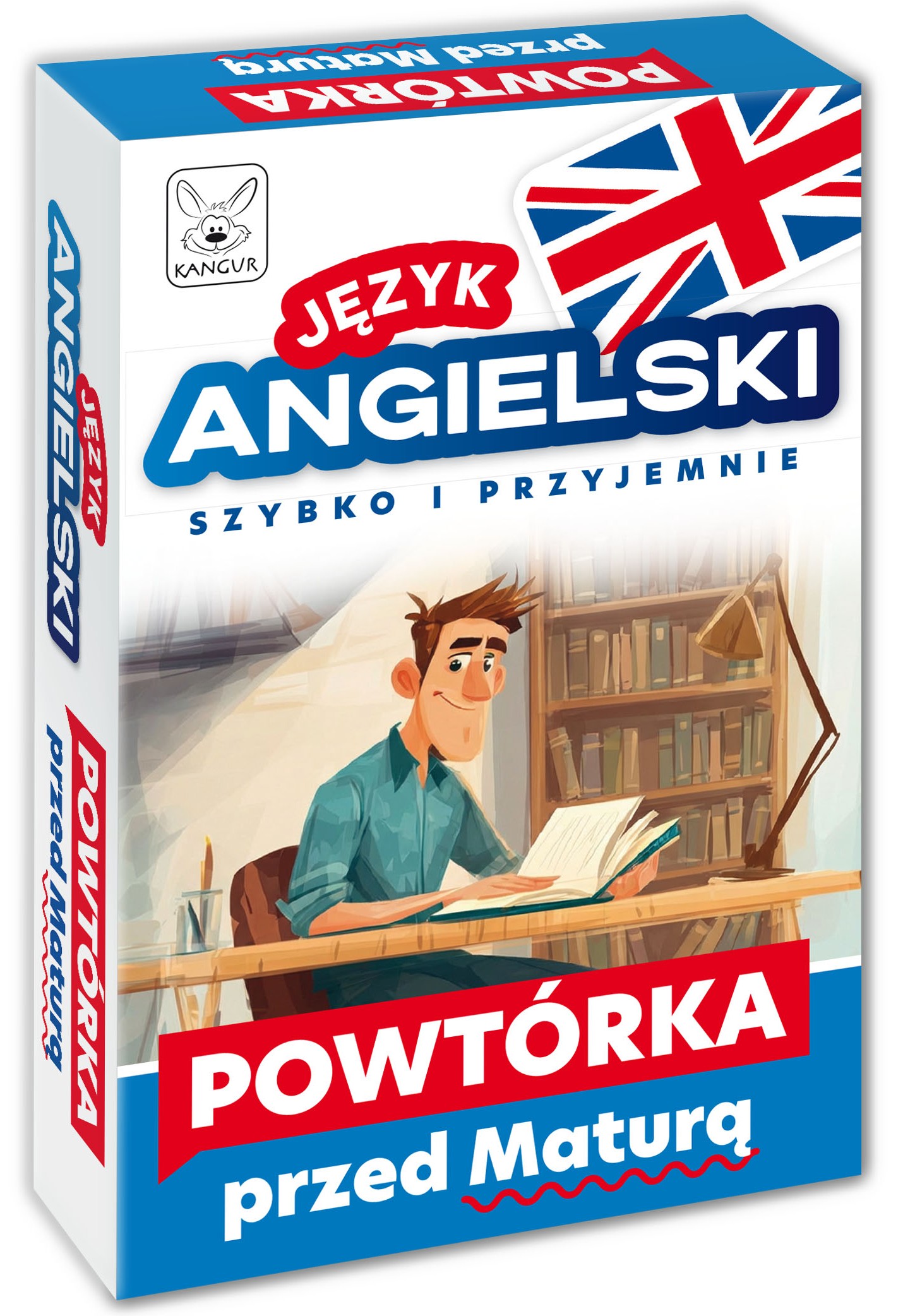 Zestaw KANGUR do nauki języka angielskiego i powtórki materiału przed egzaminem maturalnym