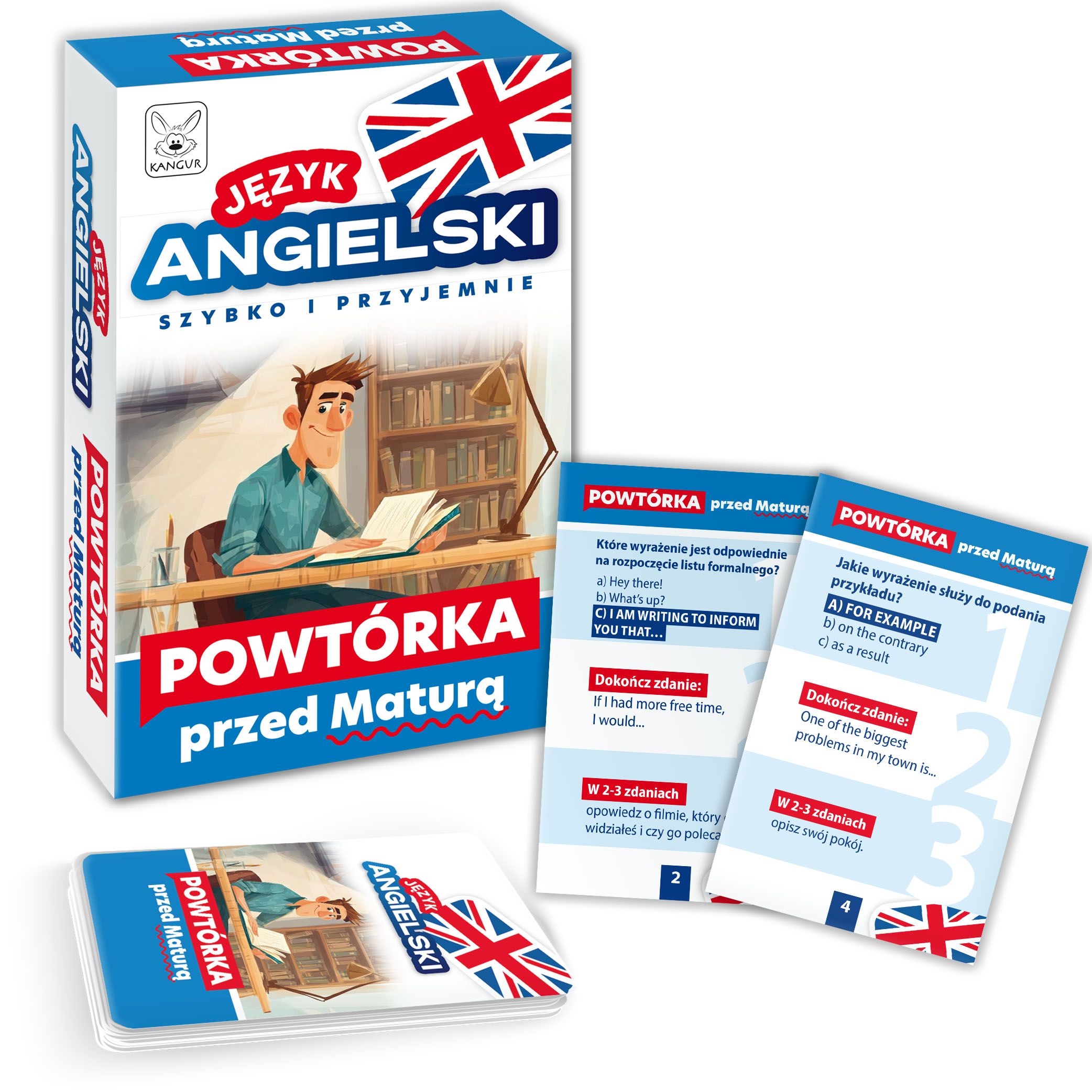 Język angielski KANGUR – zestaw do powtórki słownictwa i gramatyki przed maturą