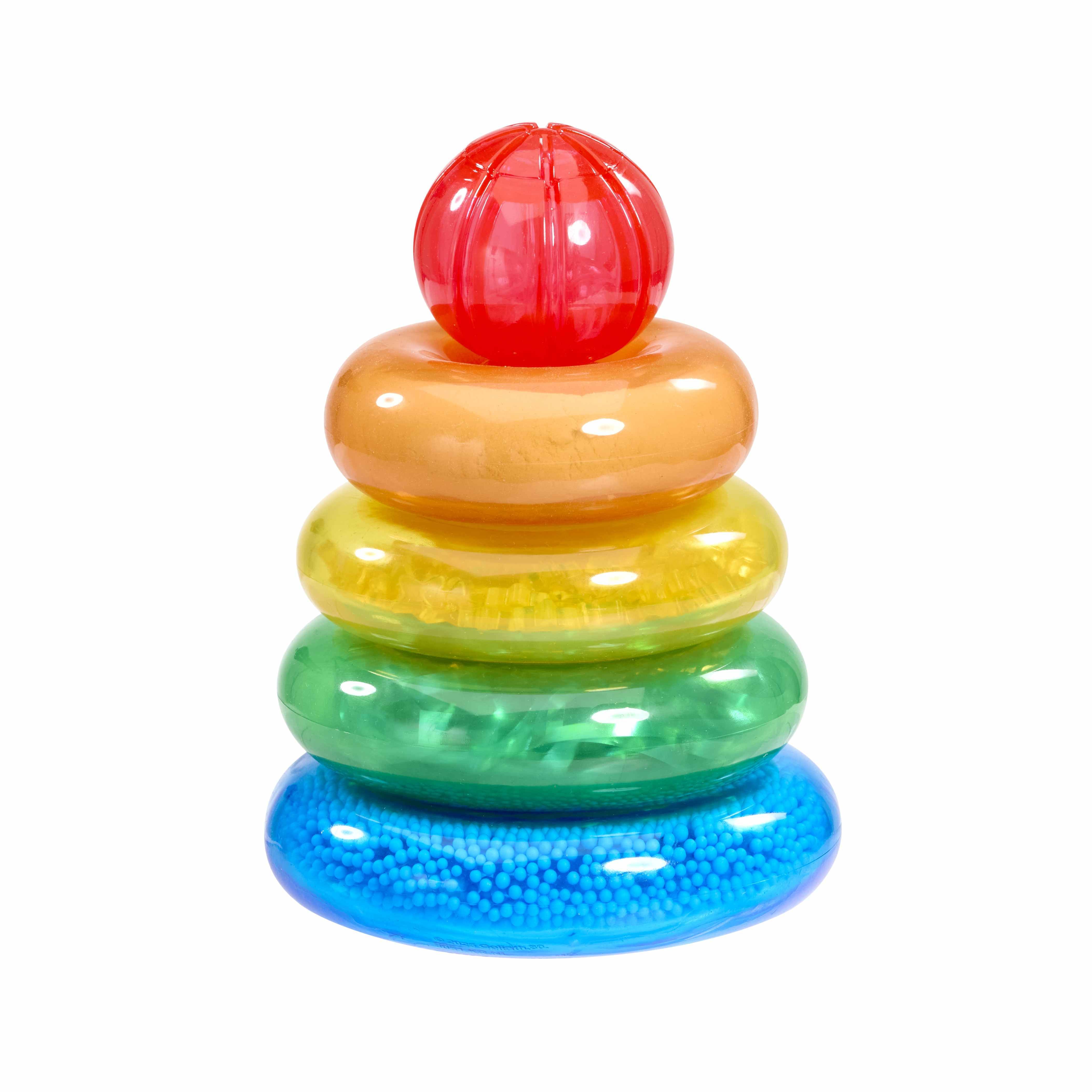 Elastyczne krążki Jelly Stacker GOLIATH do ściskania i poznawania tekstur