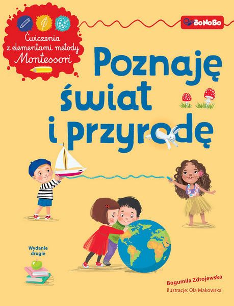 Poznaję świat i przyrodę, książka edukacyjna Wydawnictwa RM z ćwiczeniami dla dzieci