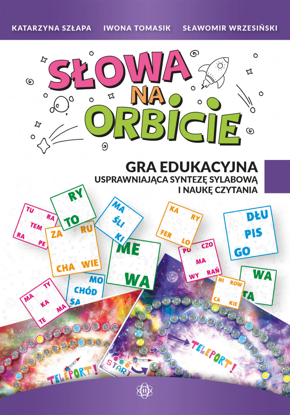 Słowa na orbicie HARMONIA – gra edukacyjna do ćwiczeń czytania i analizy sylabowej