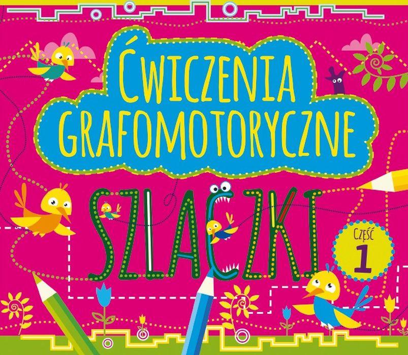 Ćwiczenia grafomotoryczne Szlaczki PRYZMAT, zeszyt dla dzieci uczących się pisać