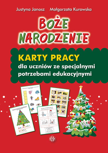Świąteczne karty pracy Boże Narodzenie do nauki czytania i liczenia