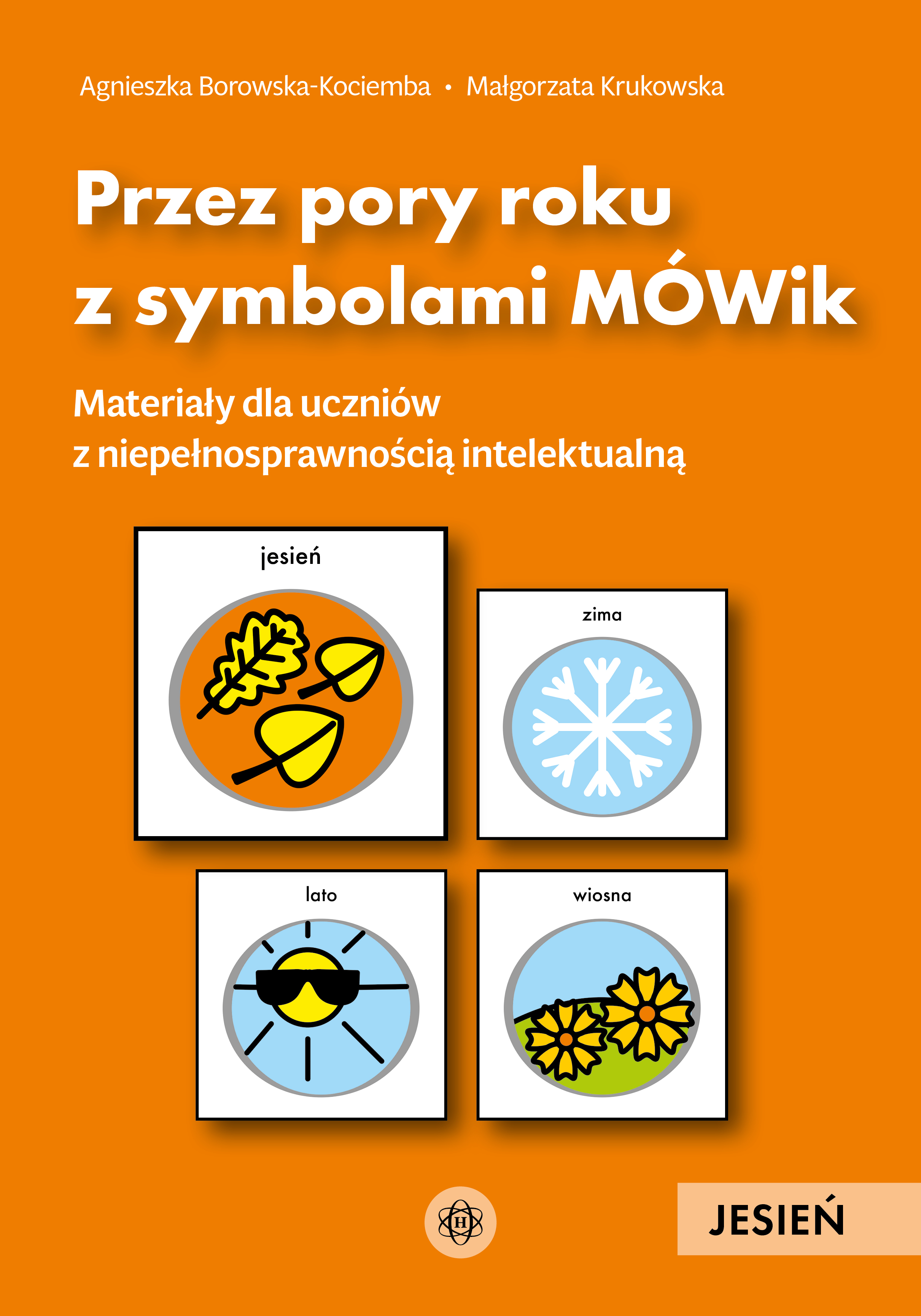 Jesienne karty pracy AAC z symbolami MÓWik, publikacja Harmonia podręczniki