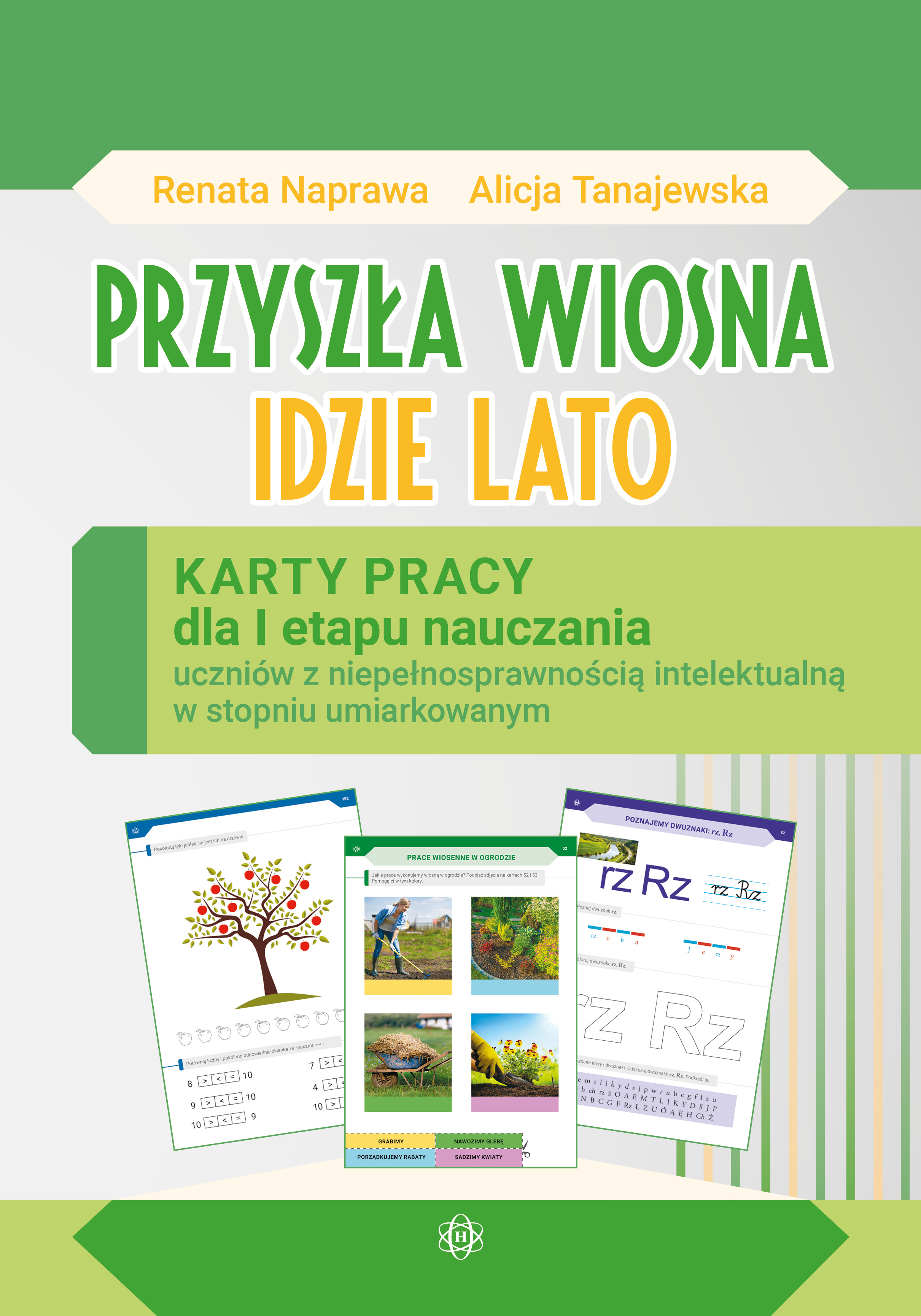 Przyszła wiosna, idzie lato – okładka 164 kart pracy dla edukacji specjalnej