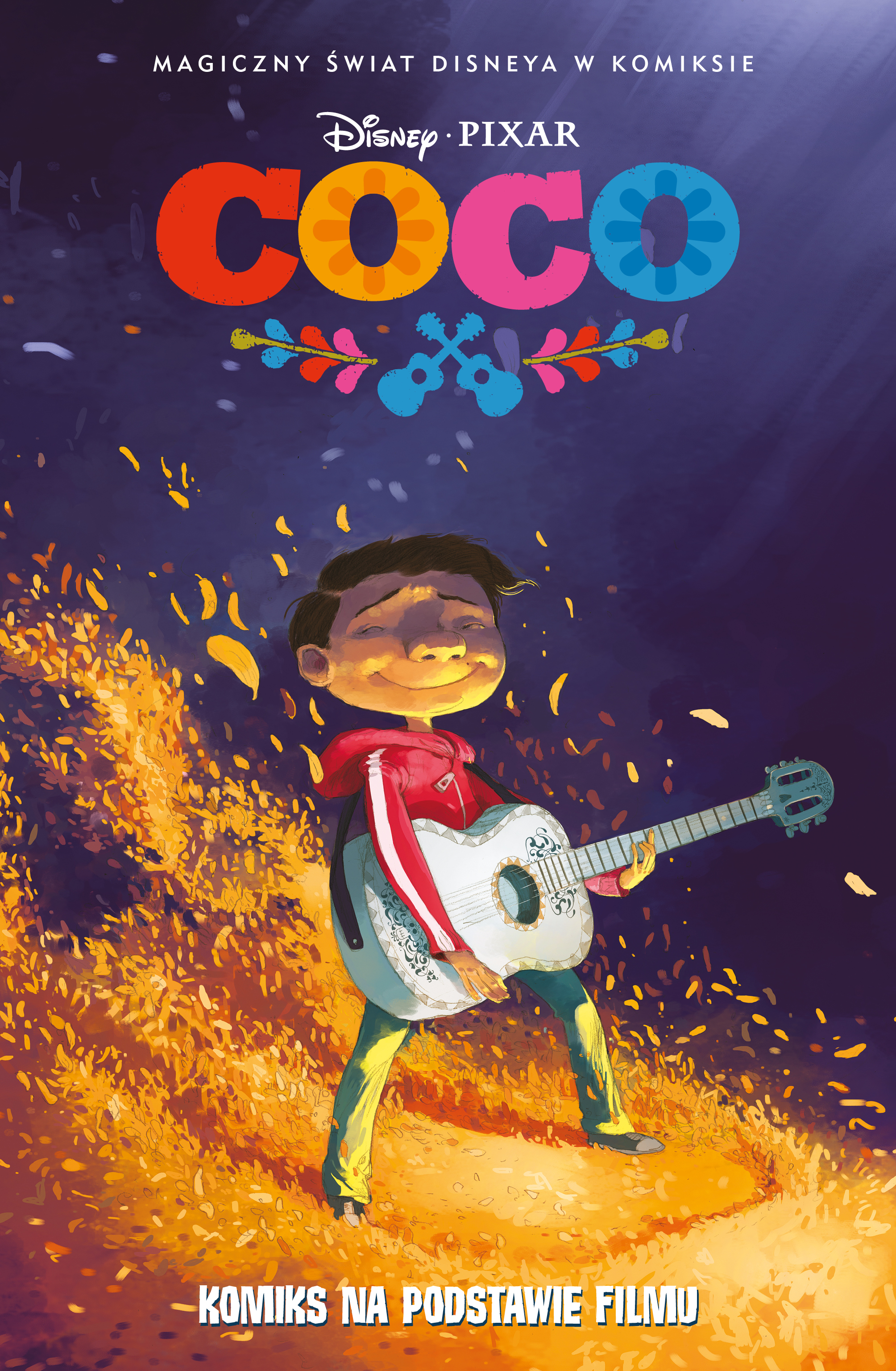 Komiks Coco z przygodą Miguela w kolorowej Krainie Umarłych