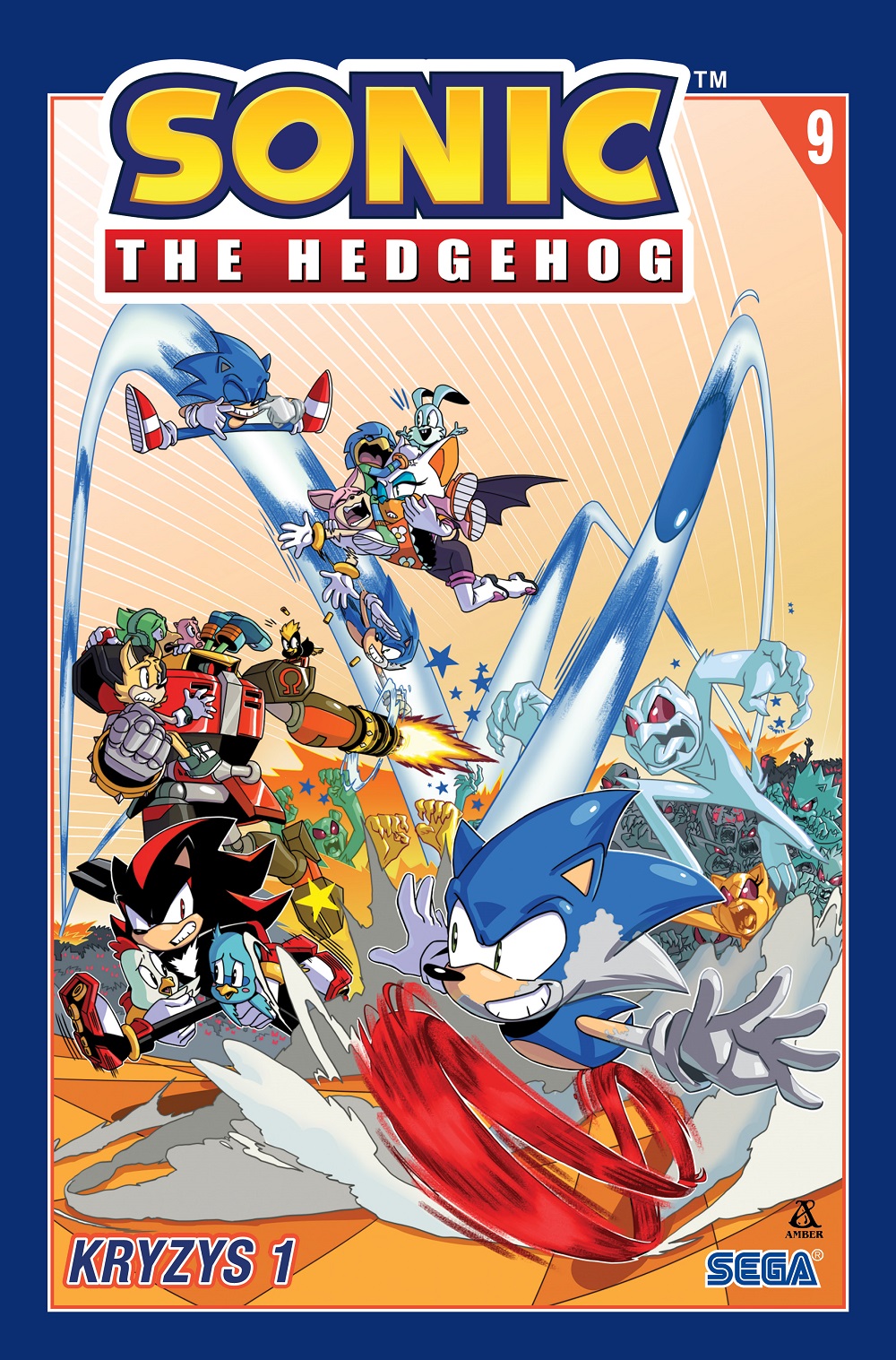 Sonic the Hedgehog. Kryzys 1 – tom 9, komiks Amber w twardej oprawie