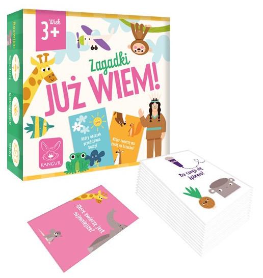 Już Wiem 3+ Zagadki KANGUR – gra edukacyjna z zagadkami obrazkowymi dla dzieci