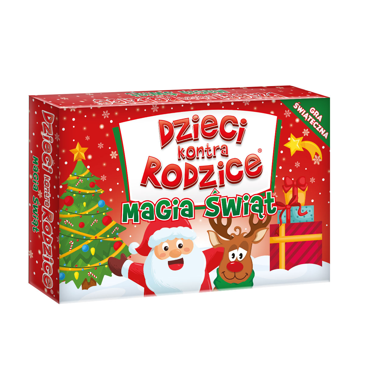 Dzieci kontra Rodzice Magia Świąt KANGUR – rodzinna gra karciana o Bożym Narodzeniu