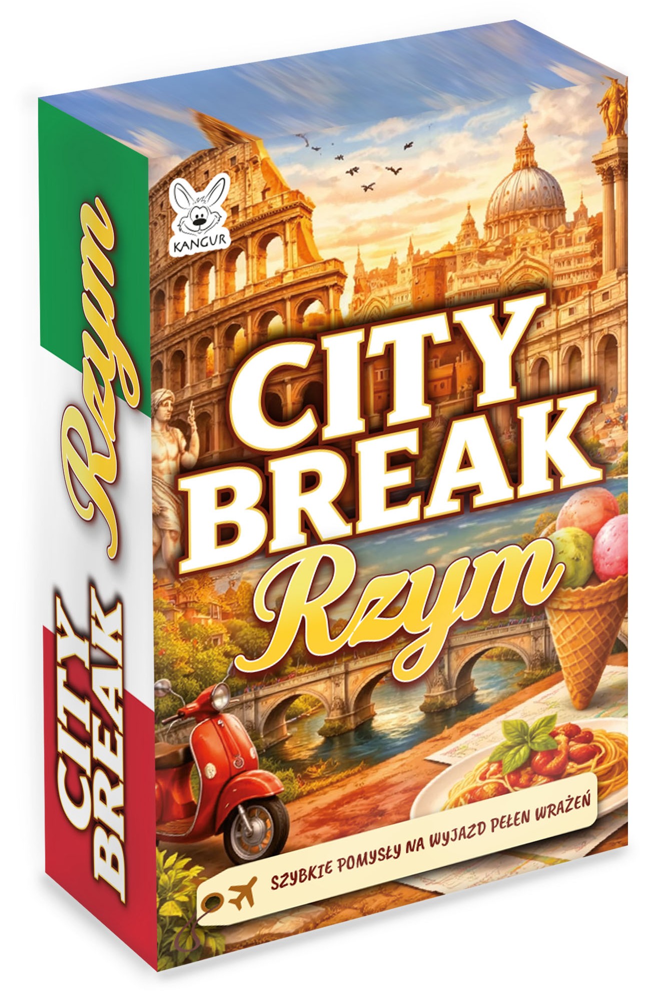 Rzym – City Break KANGUR, kieszonkowy przewodnik z pomysłami na zwiedzanie miasta