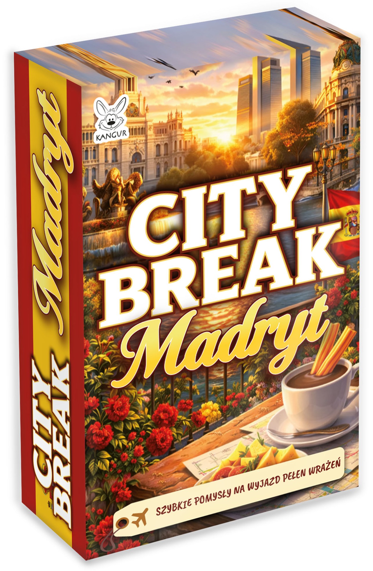 Madryt City Break KANGUR – kieszonkowy przewodnik turystyczny z ciekawostkami o Madrycie
