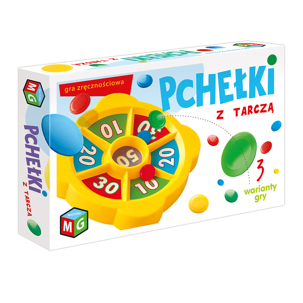 Gra Pchełki z tarczą MULTIGRA z elementami do celowania i punktowania
