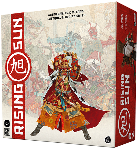Rising Sun Portal Games – strategiczna gra planszowa o feudalnej Japonii, polska edycja