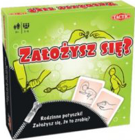 Założysz się? TACTIC GAMES – rodzinna gra planszowa z wyzwaniami