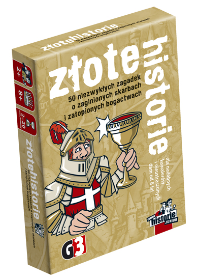 Złote Historie G3, karciana gra edukacyjna z historycznymi zagadkami