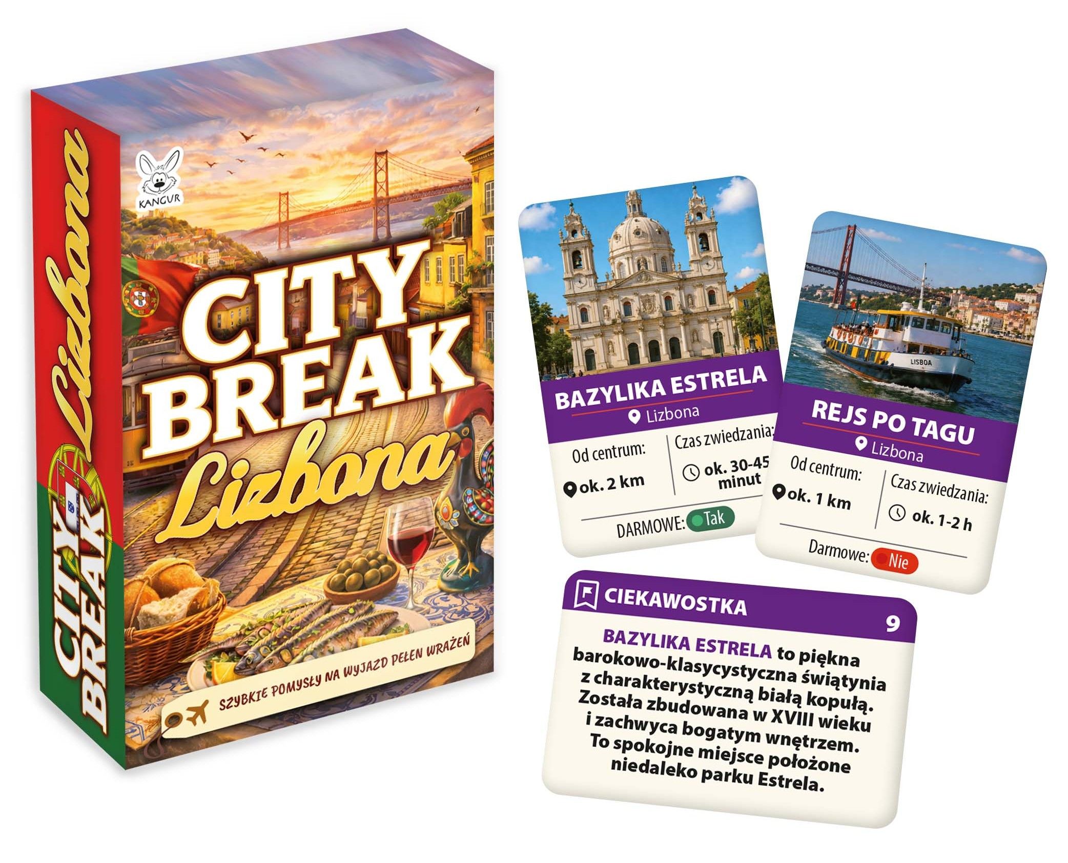 Lizbona City Break KANGUR – mini przewodnik turystyczny po atrakcjach i ciekawostkach miasta