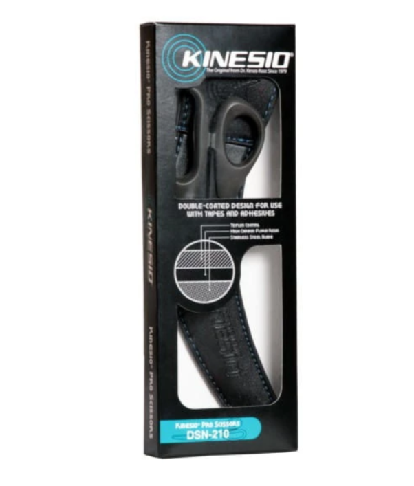 Kinesio Pro KINESIO, profesjonalne nożyczki do taśm kinesiologicznych z futerałem do przechowywania