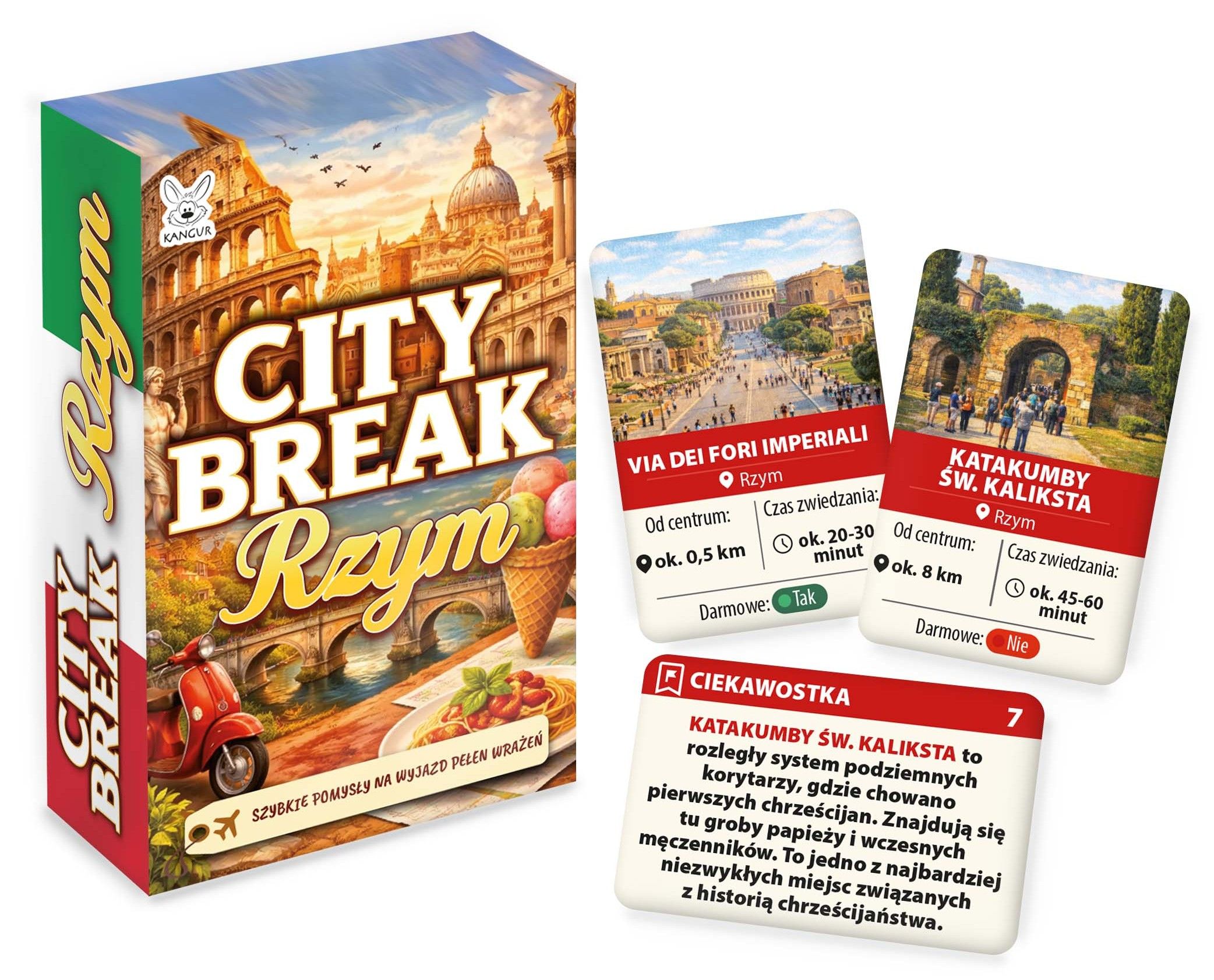 Mini przewodnik Rzym – City Break KANGUR z 25 atrakcjami i ciekawostkami