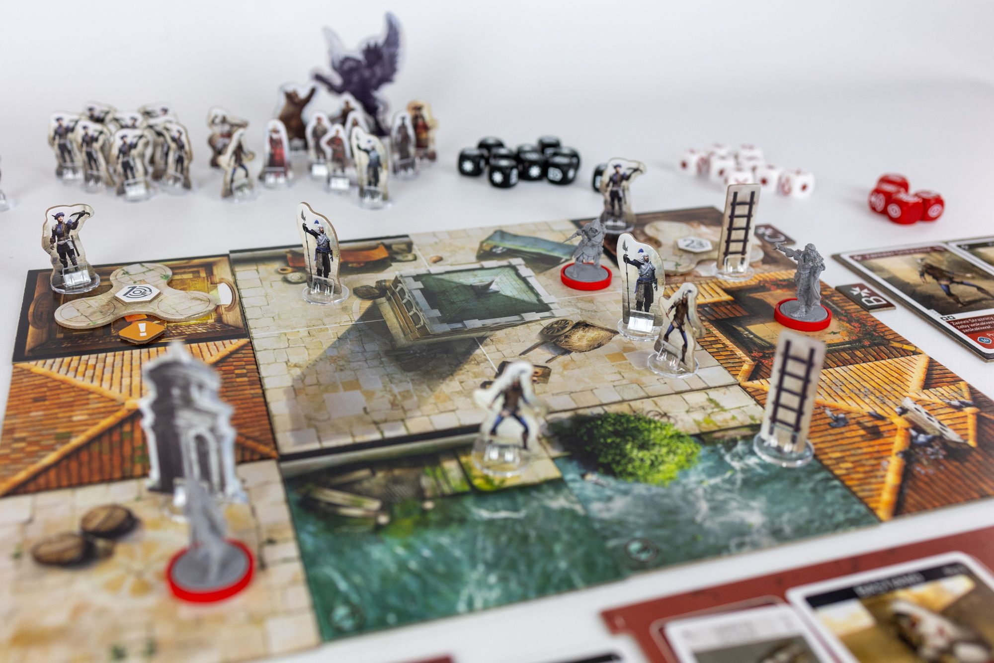 Gra Assassin's Creed: Brotherhood of Venice Portal Games z planszami i figurkami