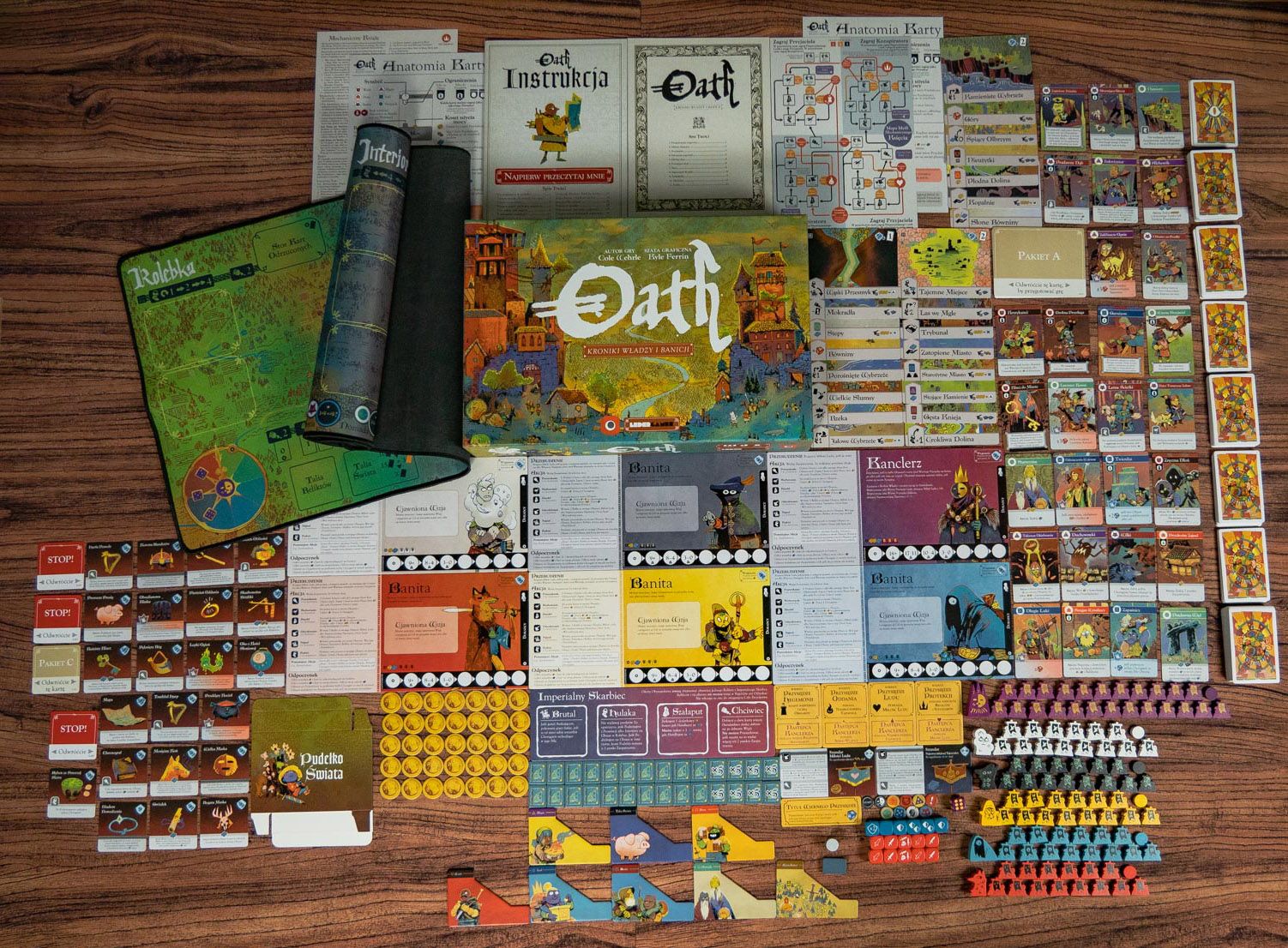 Oath Portal Games – gra strategiczna o Kanclerzu, Banitach i walce o władzę