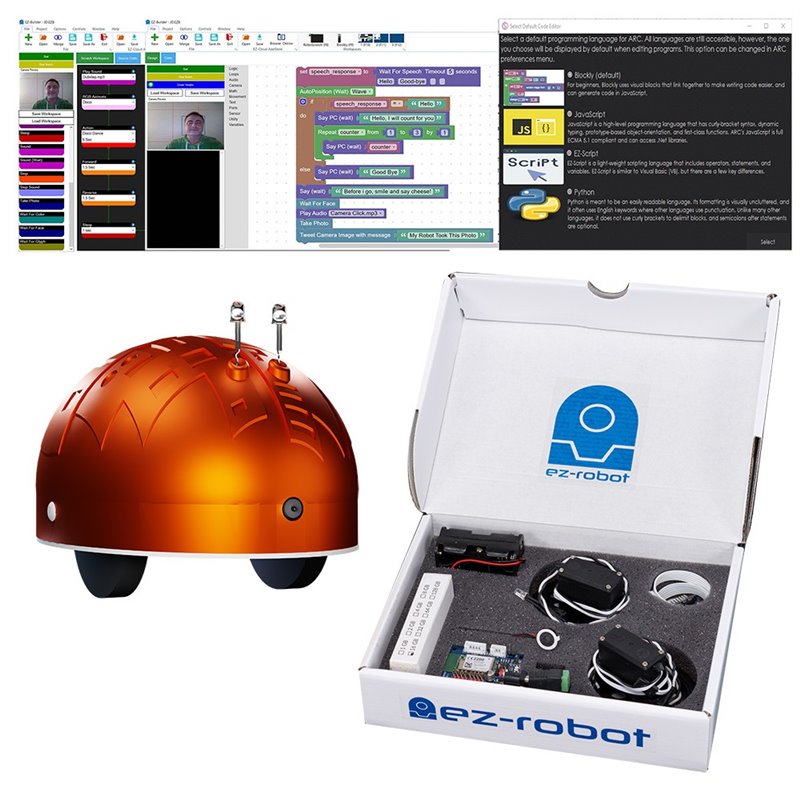 Robot edukacyjny Shell-e JANGAR do nauki druku 3D i programowania