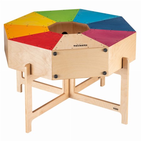 Stojak i stołki do zestawu Cajon Classroom dla dzieci na zajęcia rytmiczne