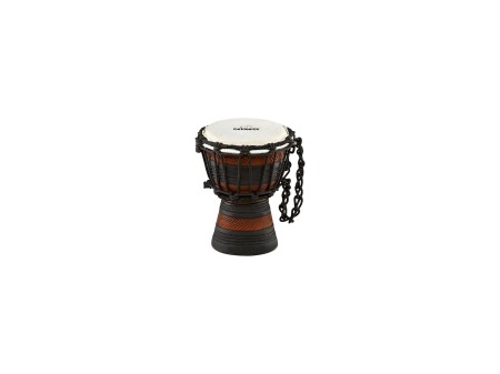 Djembe dziecięce 4 i 1/2 cala z ręcznie selekcjonowaną skórą kozią i mocną linką nylonową