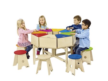 Instrument perkusyjny cajon NINO DeLuxe Class Room wykonany z brzozy bałtyckiej z otworami rezonansowymi