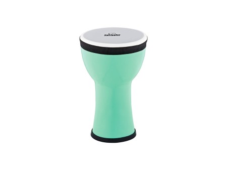 Lekki mini djembe o wysokości 10,5 cala, kolor mięta, instrument perkusyjny dla dzieci