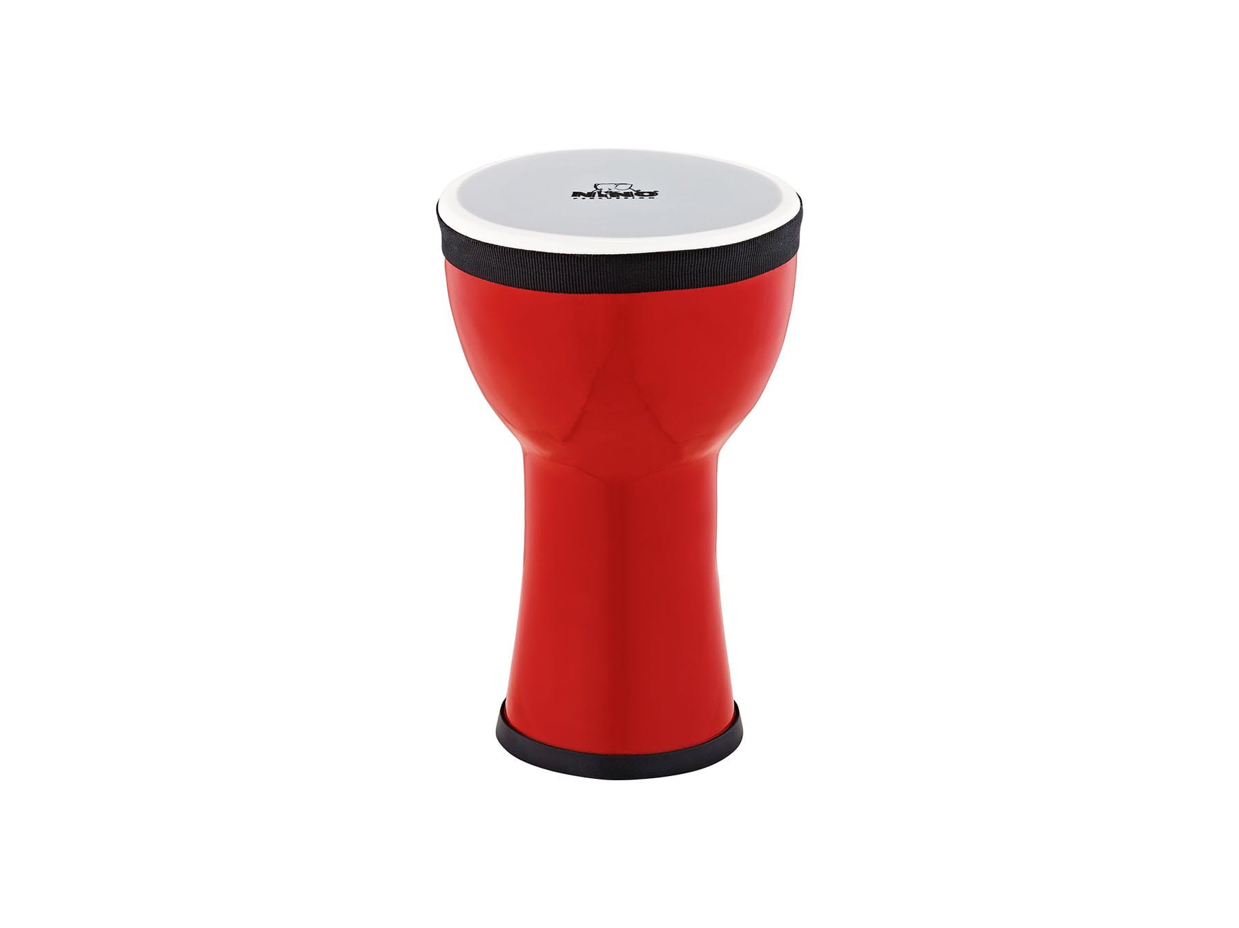 Mini djembe czerwone 6 cali o kompaktowym rozmiarze dla dzieci