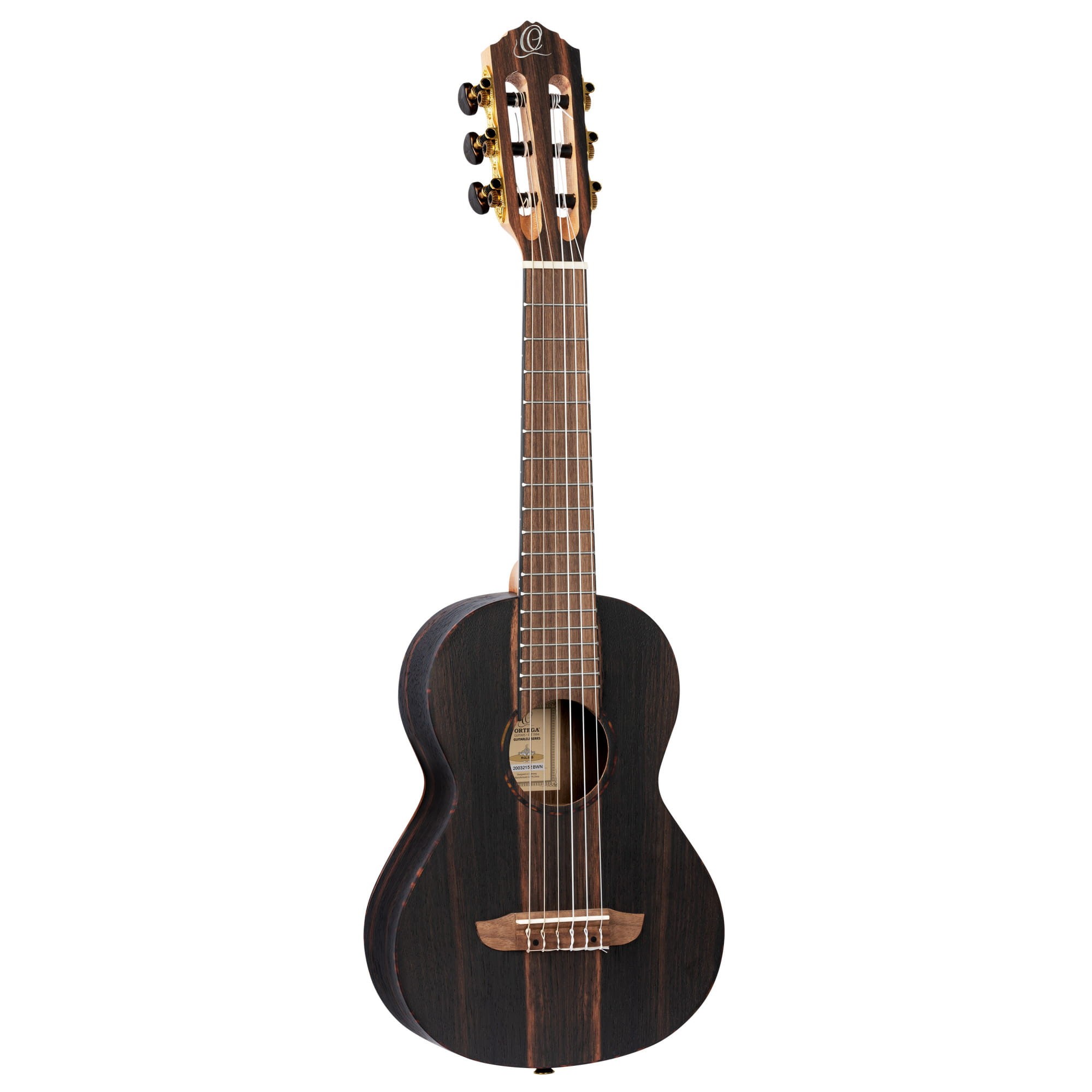 Guitarlele RGL5EB widok z przodu na korpus i gryf z naturalnego hebanu
