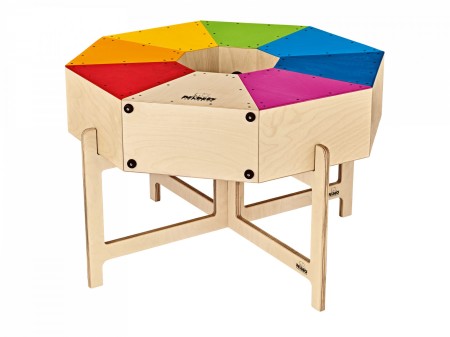 Stabilny stojak NINO957 z brzozy bałtyckiej do cajon Classroom o średnicy 34,5 cala