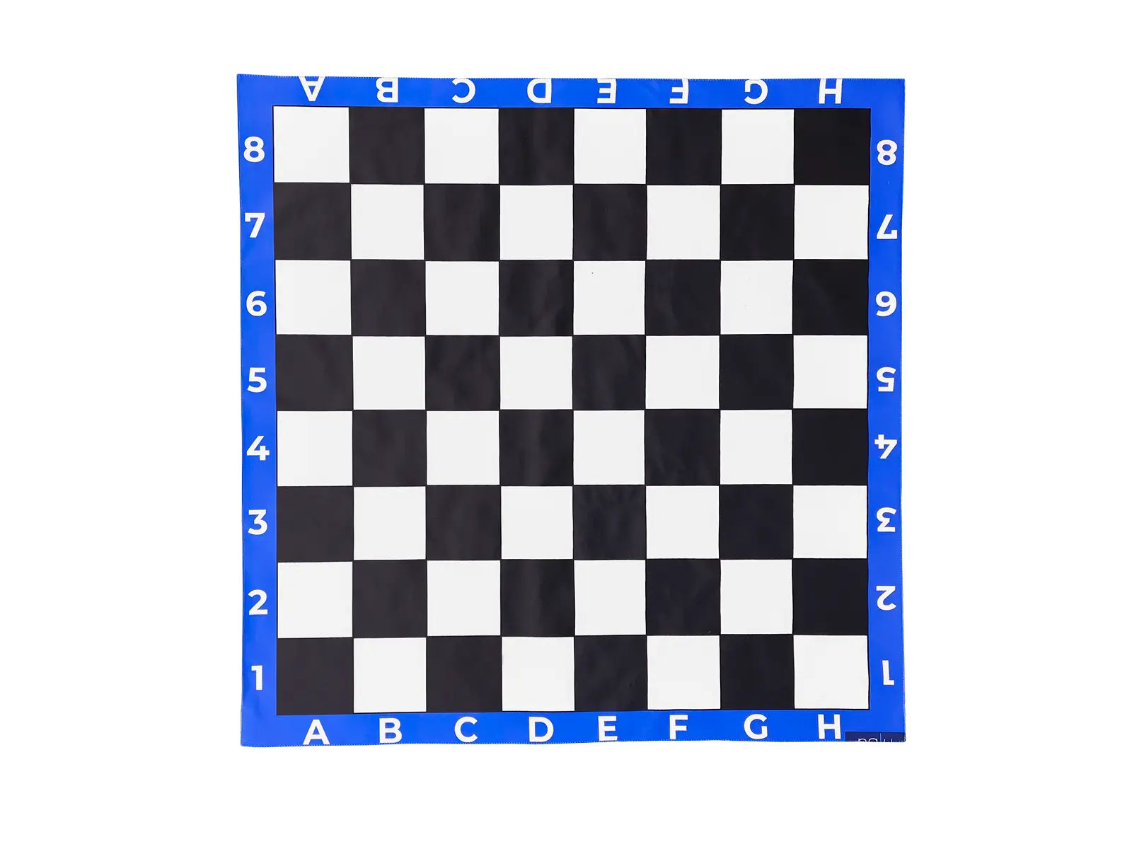Duża mata do gry w warcaby 140x140 cm wykonana z ekoskóry z antypoślizgowym spodem