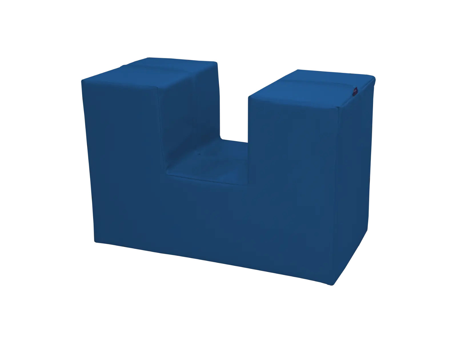 Baza mini 60 × 20 × 40 cm — kształtka rehabilitacyjna z powłoką PCV, widok ogólny produktu i profil