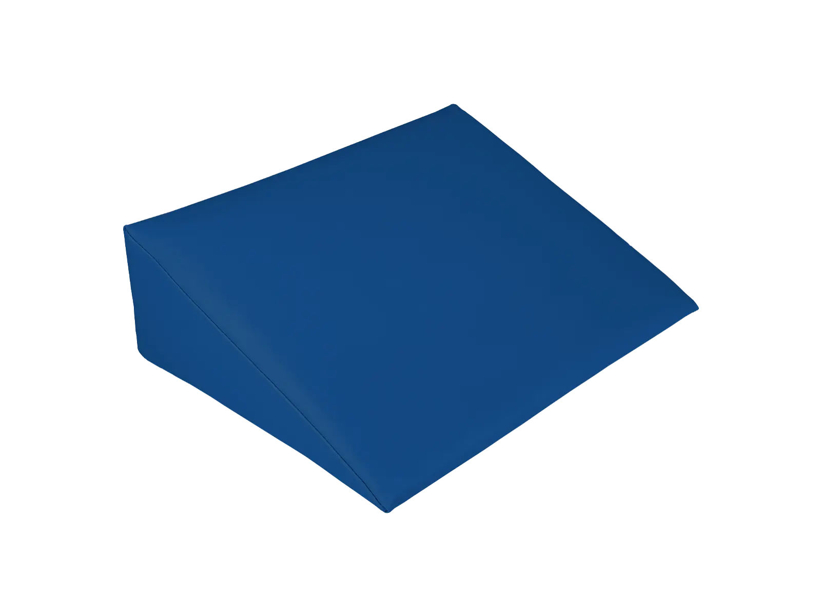 Klin rehabilitacyjny widok z boku, wyraźne kontury i proporcje 60 x 60 x 12 cm do użytku w terapii