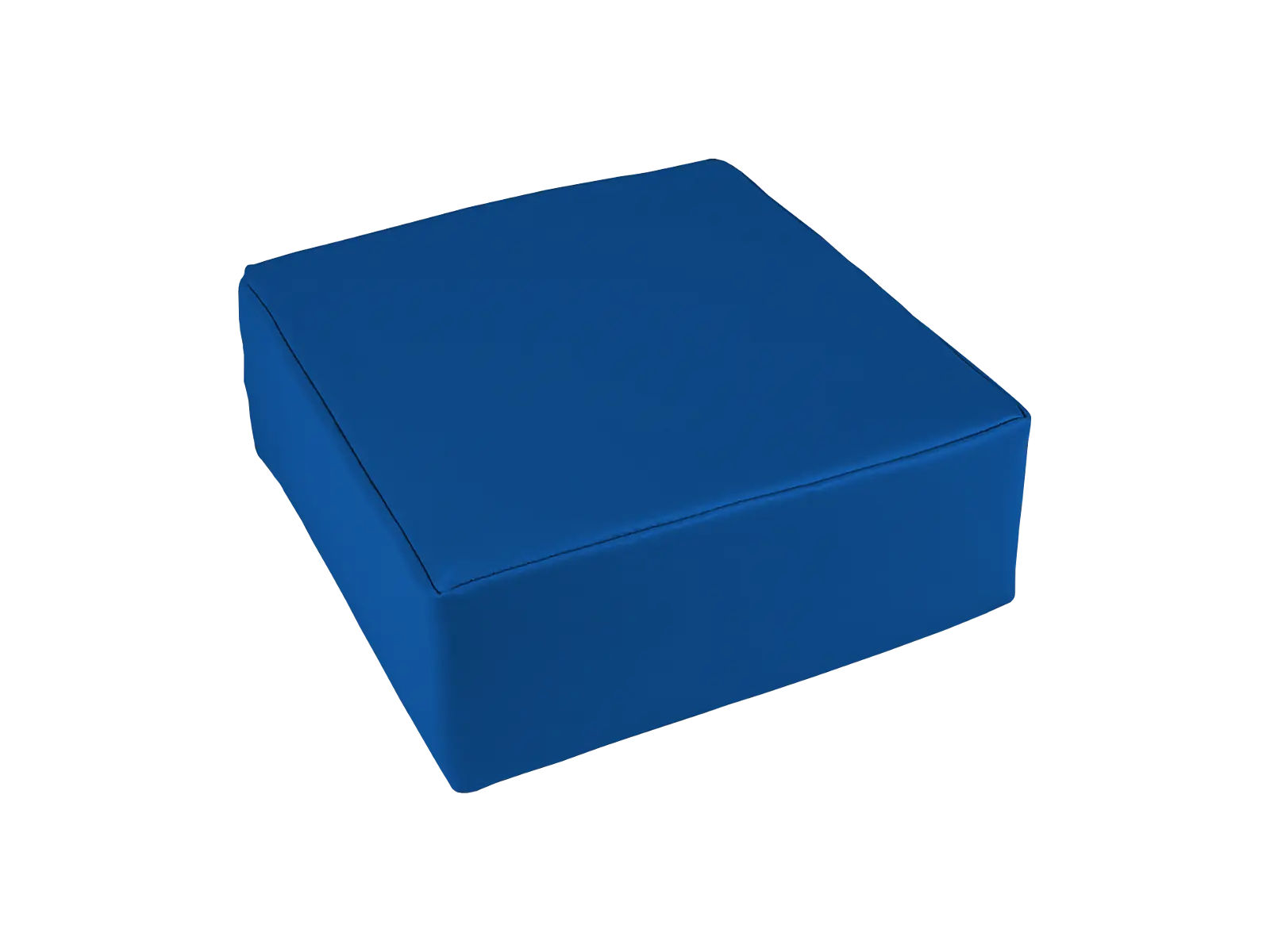 Kostka rehabilitacyjna 25×25×10 cm — widok z boku, użycie podczas masażu i ćwiczeń terapii manualnej w gabinecie