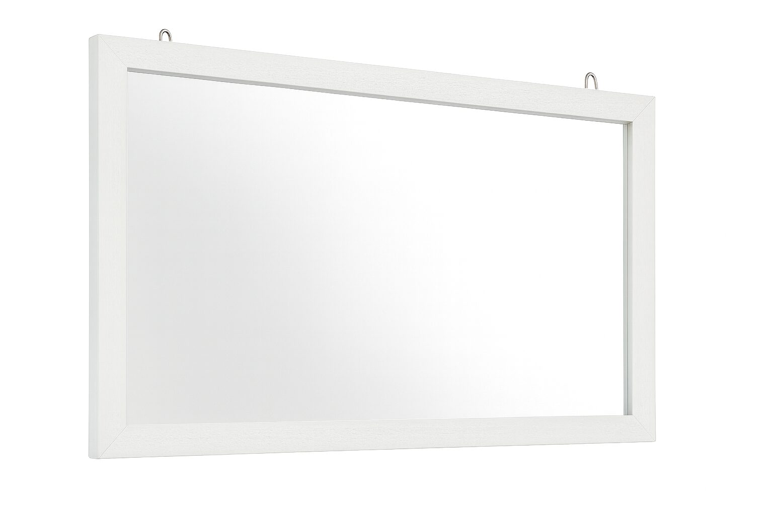 lustro logopedyczne wiszace 180×50 cm z białą ramą