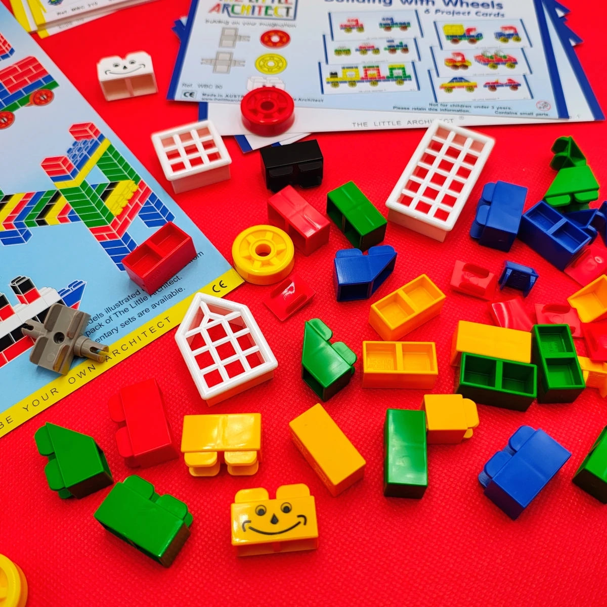 Klocki konstrukcyjne Master Builder — przykładowe modele z instrukcji