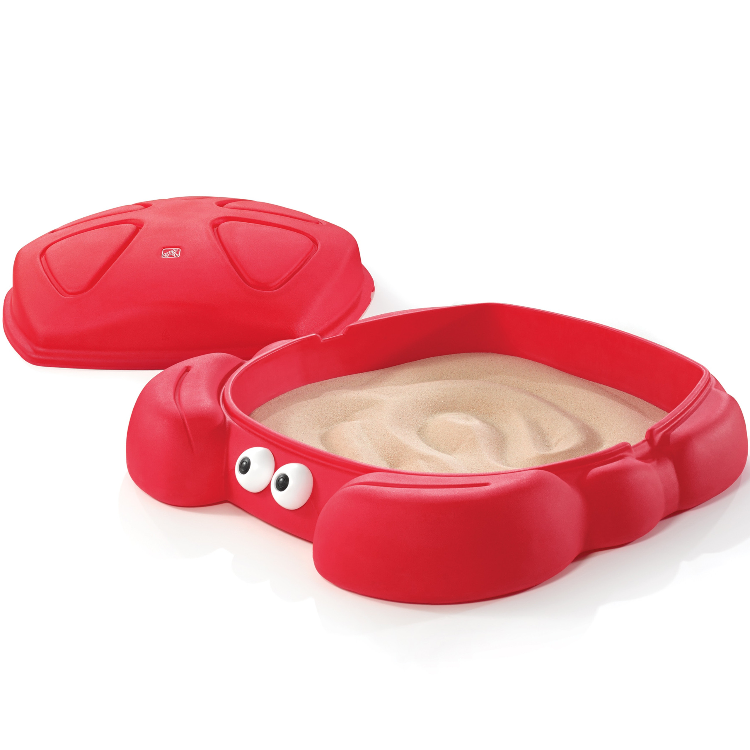 Piaskownica plastikowa STEP2 Krab czerwony z pokrywą