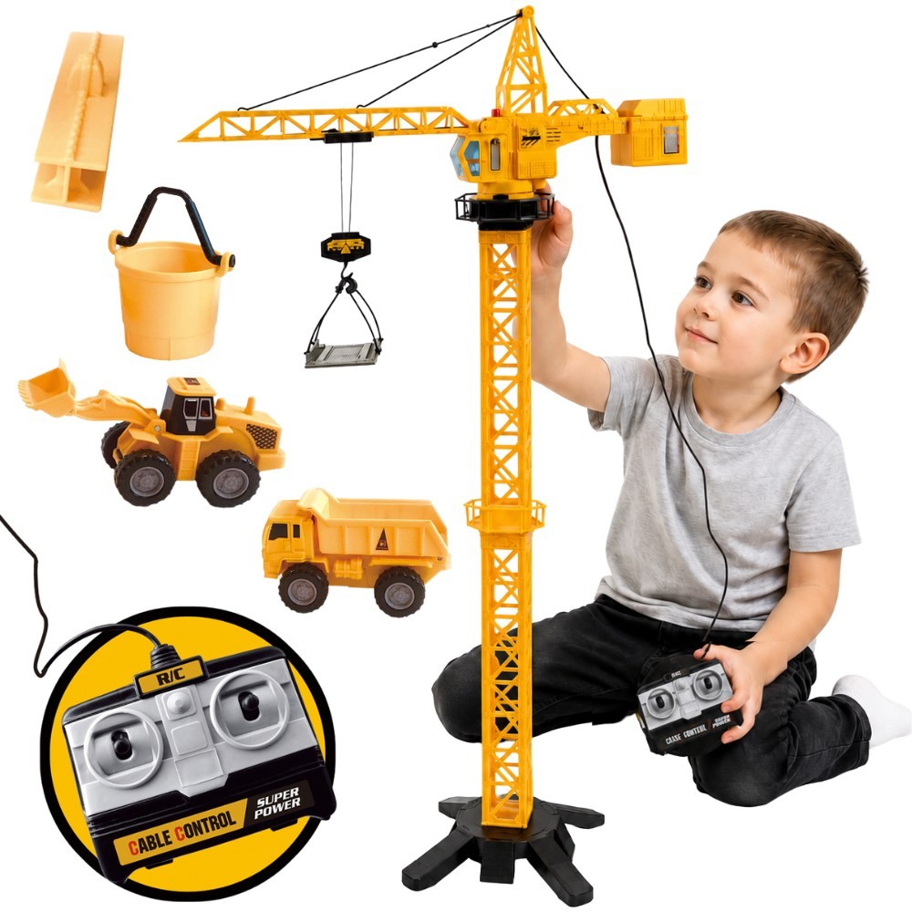 Dźwig żuraw WOOPIE zdalnie sterowany 103 cm
