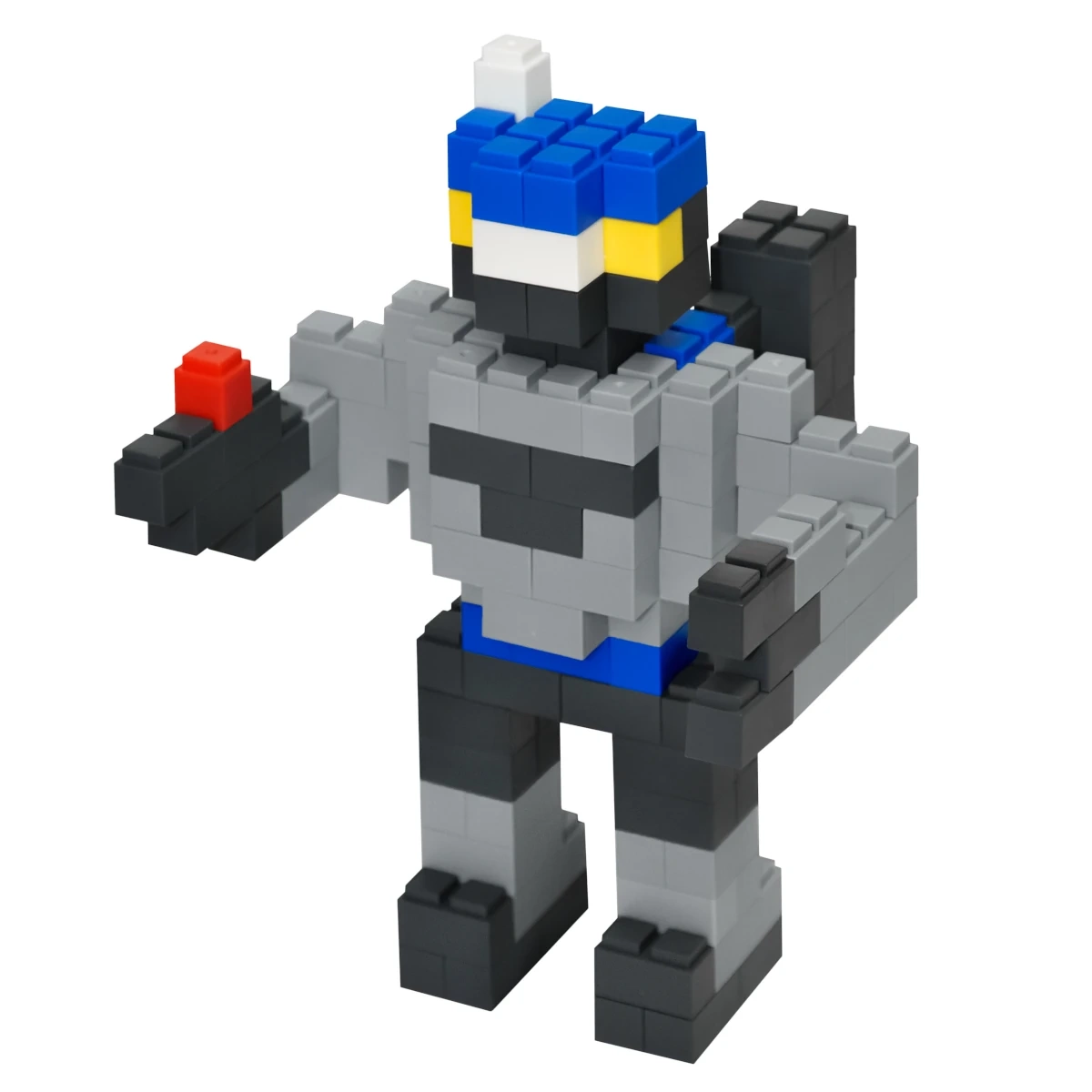 Zestaw 190 elementów Bricks Robot — rozsypane elementy i instrukcja