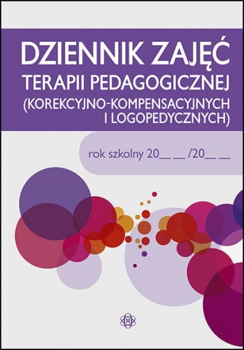 Dziennik zajęć terapii pedagogicznej Harmonia - okładka