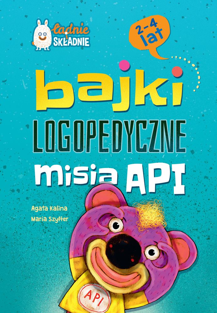 Bajki logopedyczne misia API - książka logopedyczna GREG