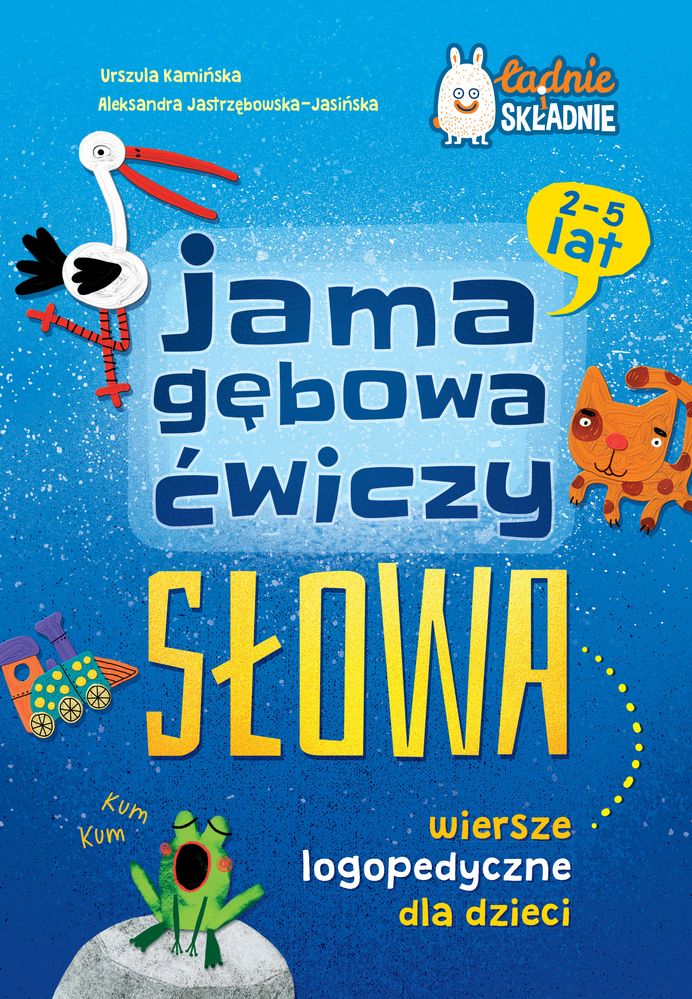 Okładka książki Jama gębowa ćwiczy słowa GREG