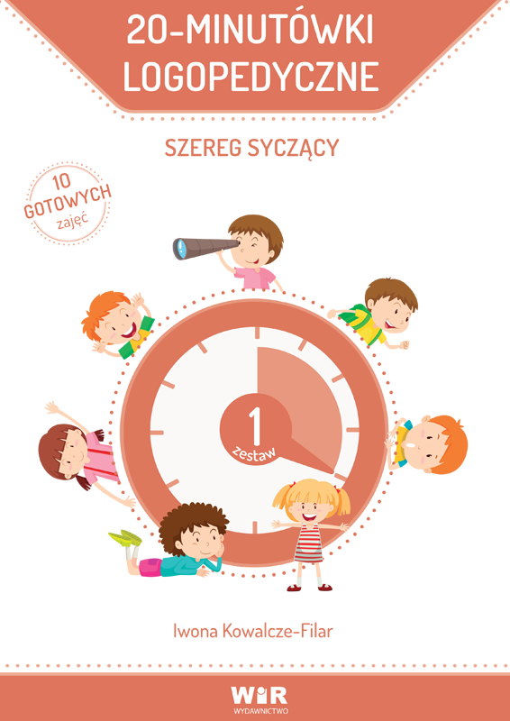 Okładka 20-minutówek logopedycznych szereg syczący WIR
