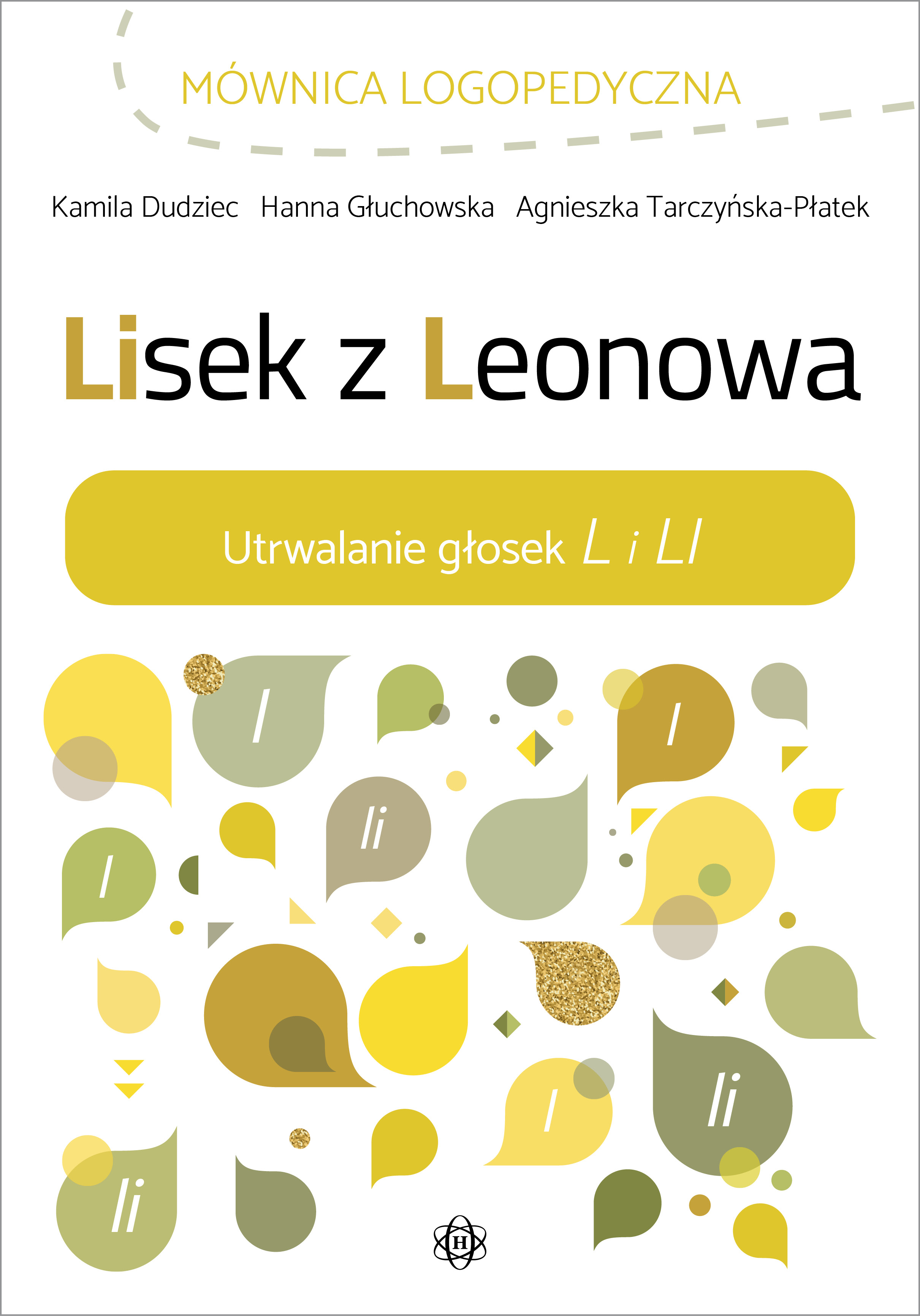 Lisek z Leonowa HARMONIA - utrwalanie głosek L i LI, okładka książki logopedycznej