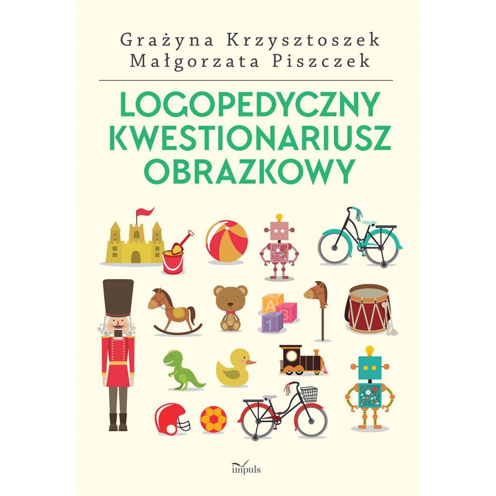 Logopedyczny kwestionariusz obrazkowy IMPULS - okładka książki