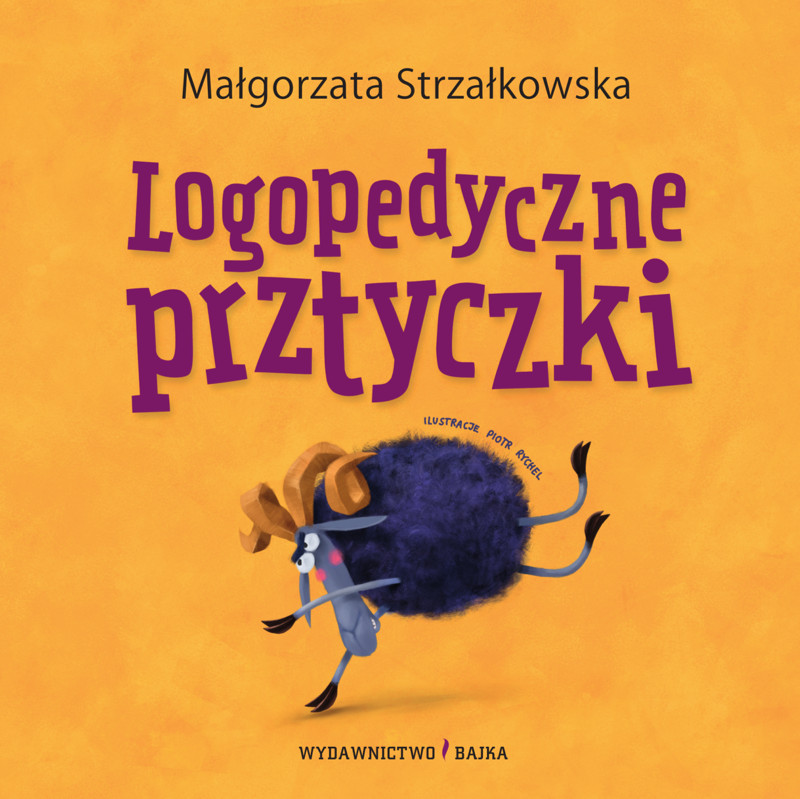 Logopedyczne prztyczki 2 wydanie BAJKA okładka książki z wierszami