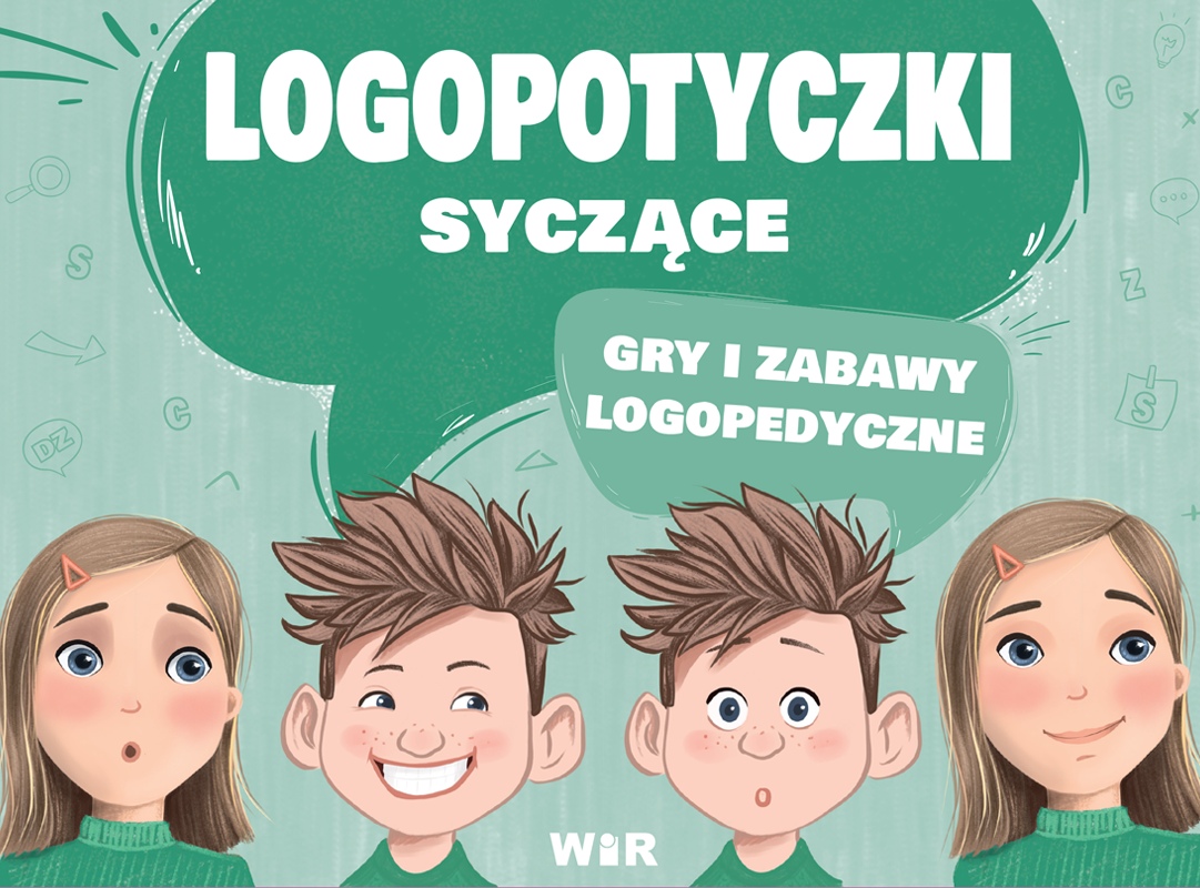 Logopotyczki syczące gry i zabawy logopedyczne WIR